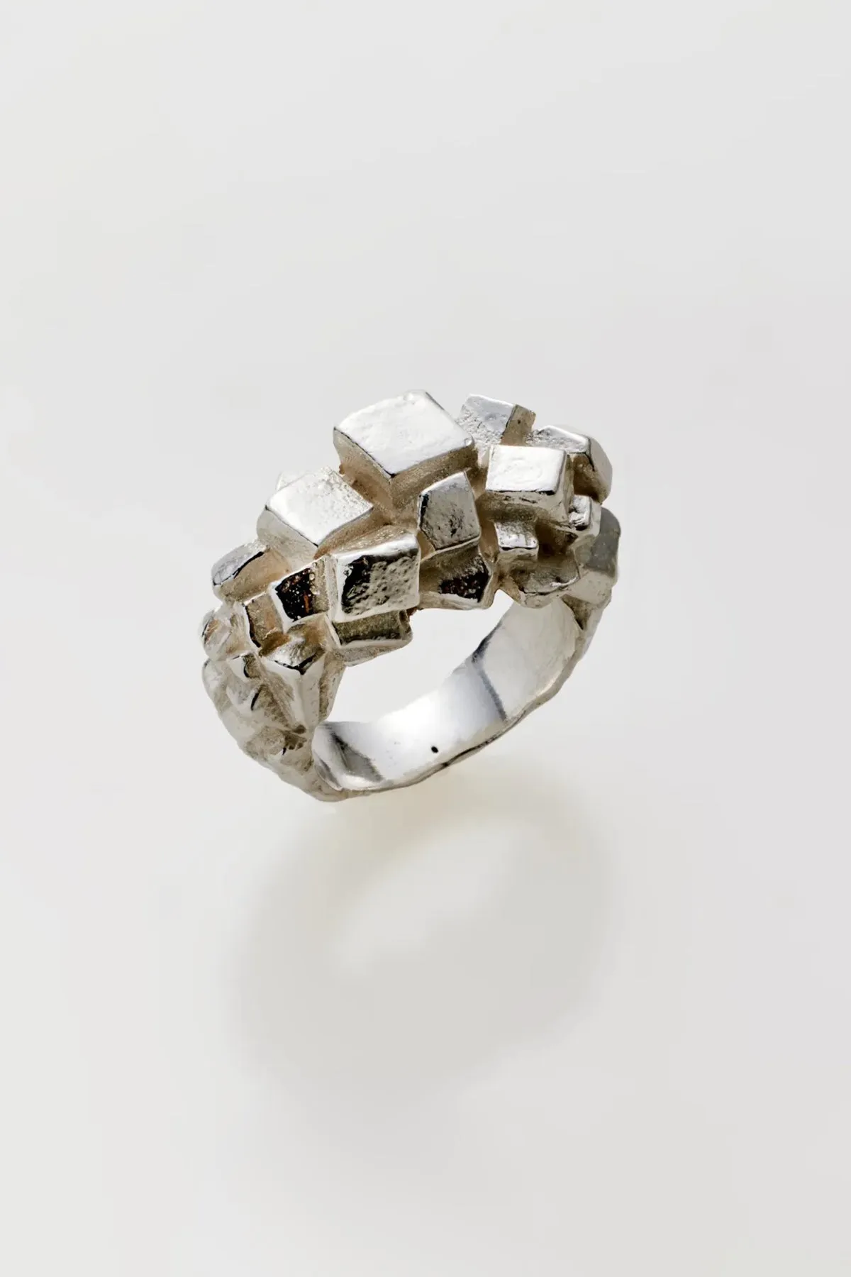 MARIE-ALEXANDRINE YVERNAULT | PYA SILVER XXL ARTO BAG RING