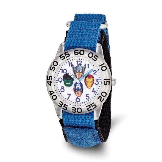 Marvel Kids Avengers Velcro Strap Watch