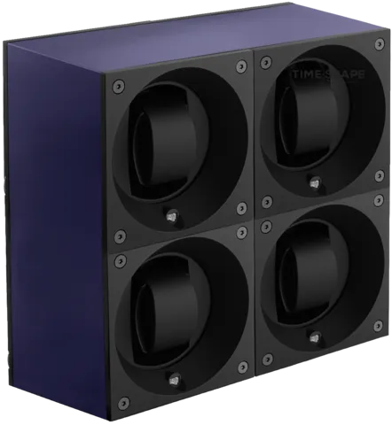 Masterbox Aluminum Quattro Dark Blue Anodized Aluminum