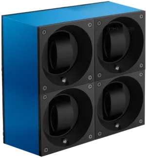 Masterbox Aluminum Quattro Sapphire Blue Anodized Aluminum