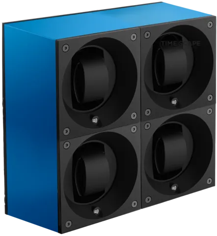 Masterbox Aluminum Quattro Sapphire Blue Anodized Aluminum