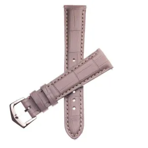 Matt Grey Alligator Watch Strap
