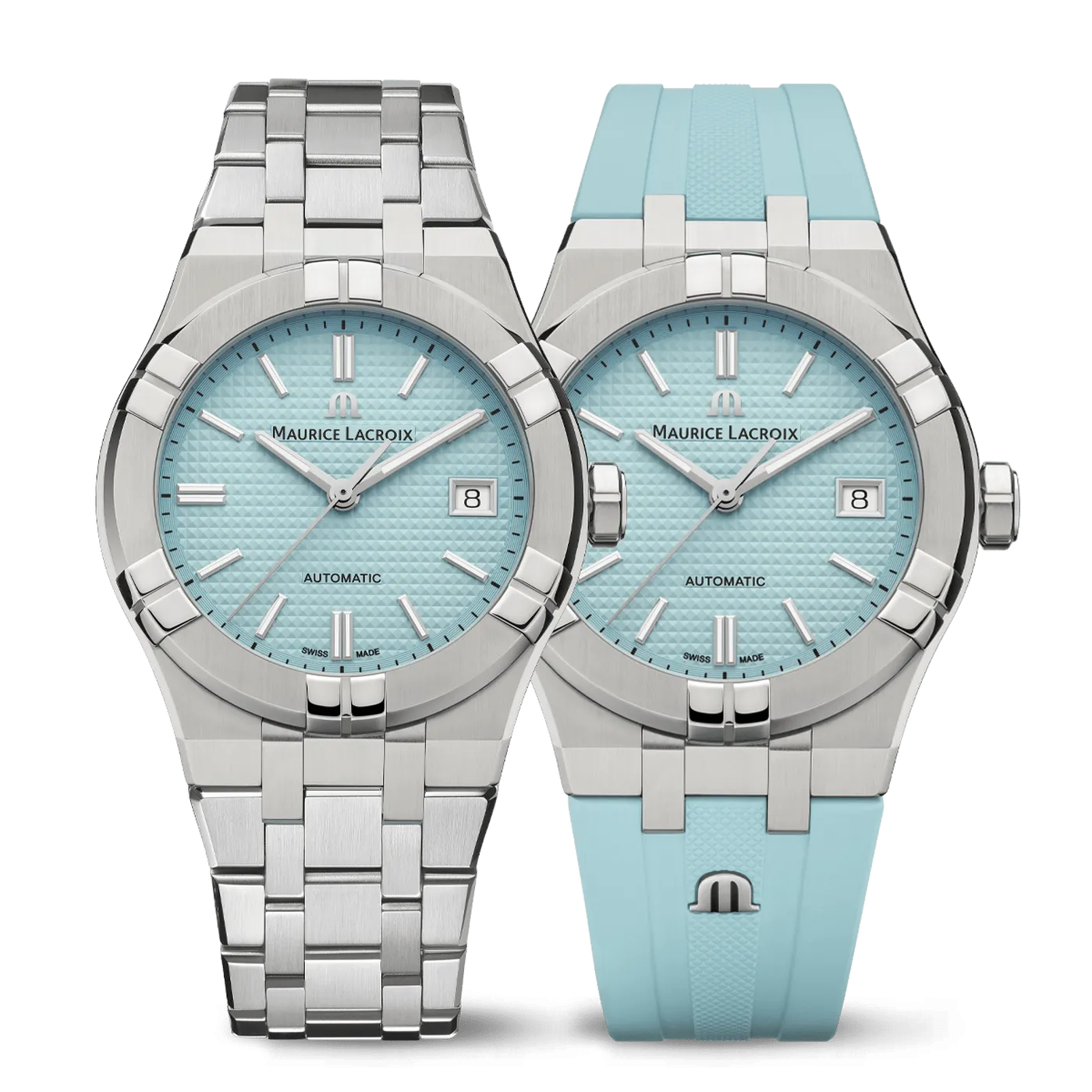 Maurice Lacroix AIKON Automatic Turquoise 39mm Limited Summer Edition Men's Watch AI6007-SS00F-431-C