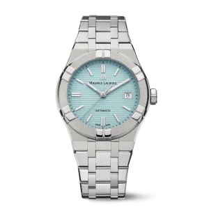 Maurice Lacroix AIKON Automatic Turquoise 39mm Limited Summer Edition Men's Watch AI6007-SS00F-431-C
