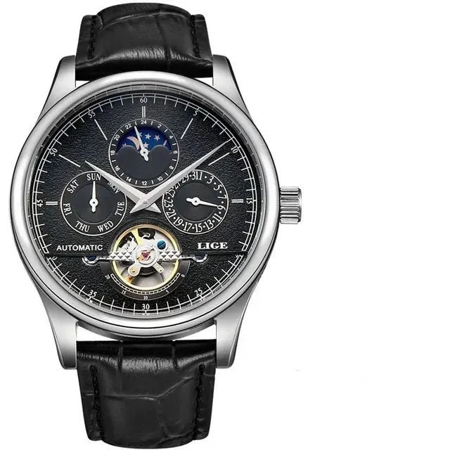Men Mechanical Tourbillon Military Wristwatch