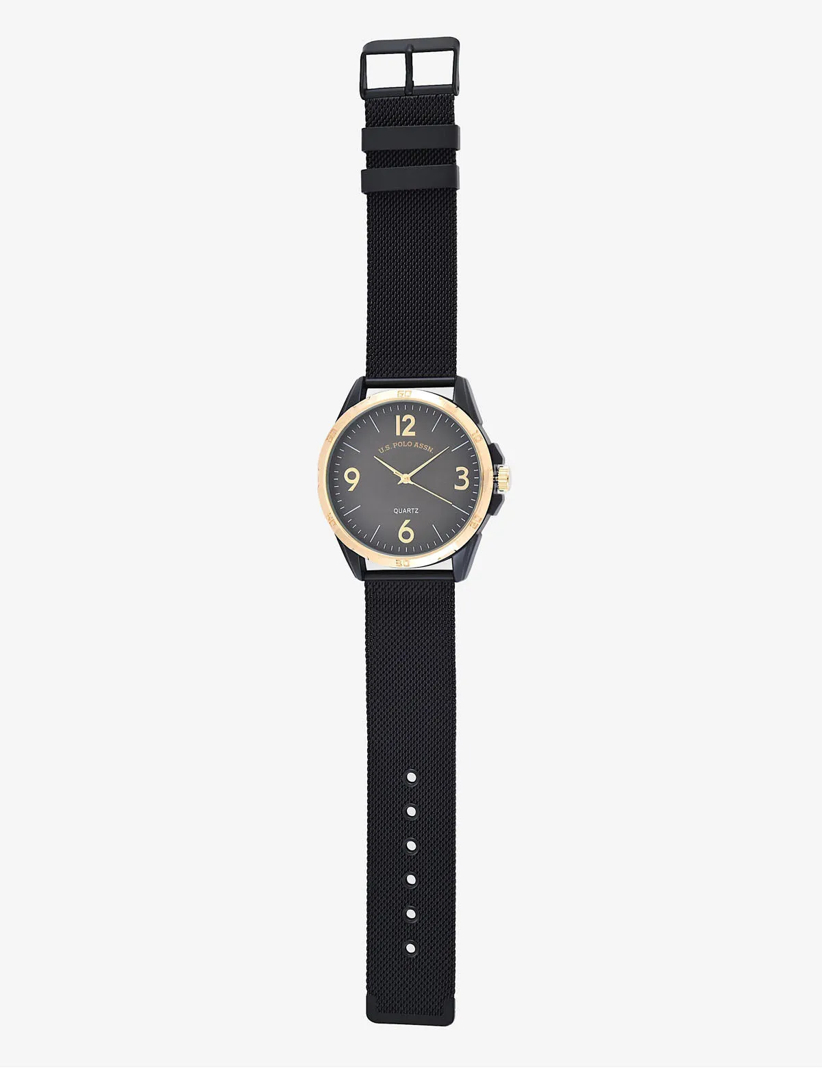 MEN'S TWO TONE MESH STRAP WATCH