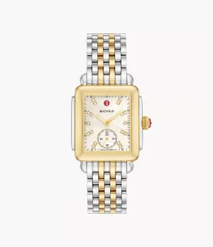 MICHELE Deco Mid 29mm 18K Diamond Women's Watch MWW06V000042