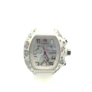 Michele "Turbina" Diamond & Gemstone Chronograph Pre Owned Watch