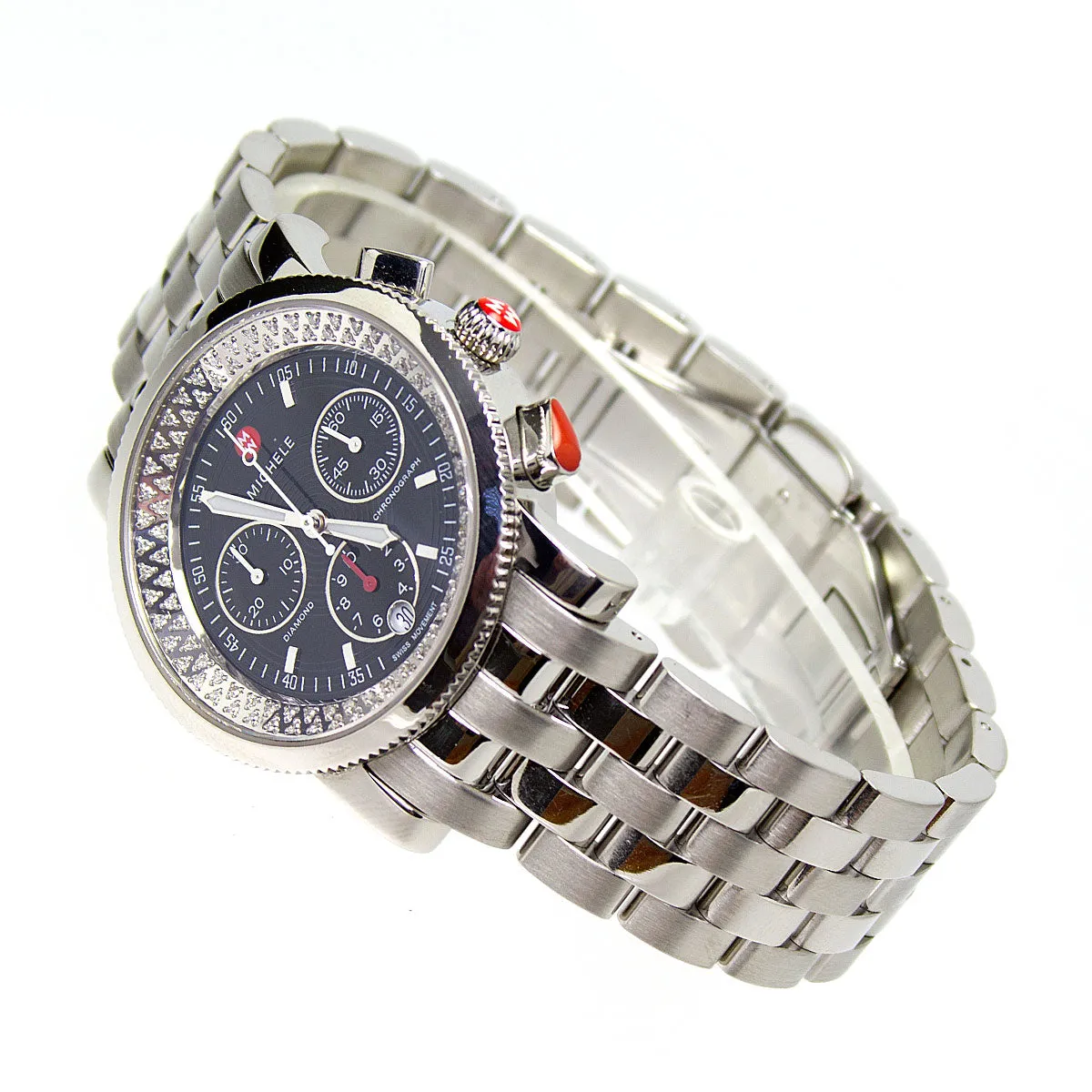 Michele Sport Sail Diamond Chronograph