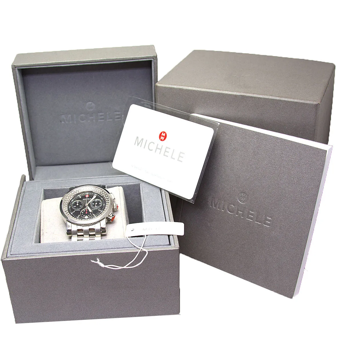 Michele Sport Sail Diamond Chronograph