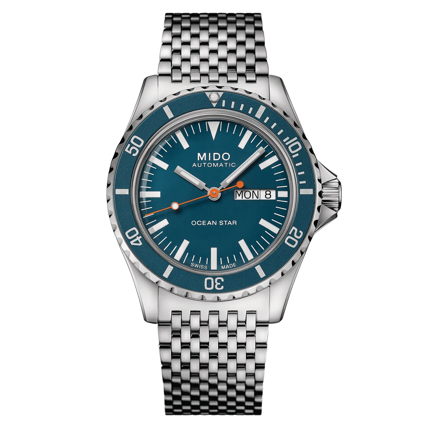 Mido Ocean Star Tribute Special Edition Blue Dial Men's Watch M0268301104100