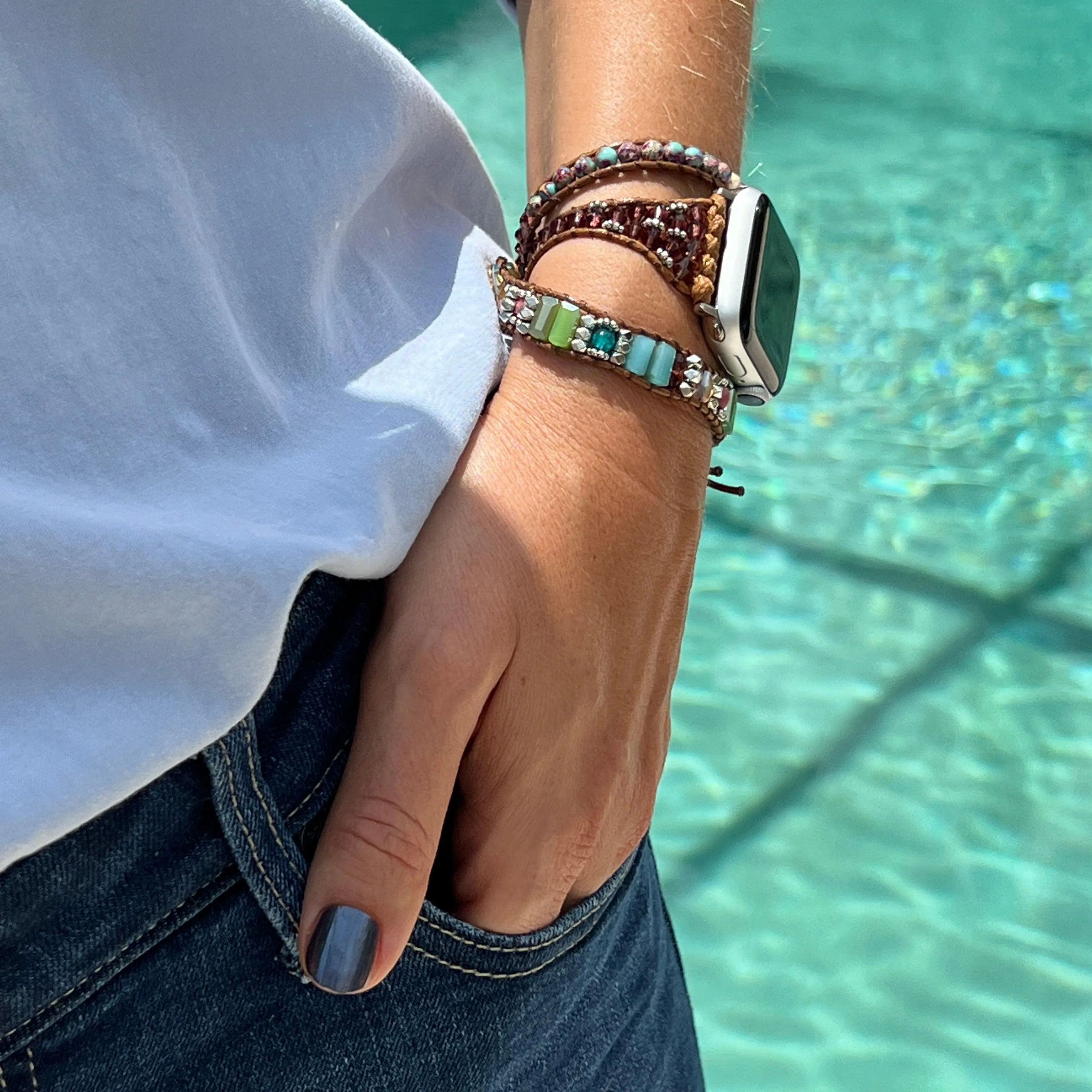 Mila Double Tour | Boho Watch Band for Apple Watch®