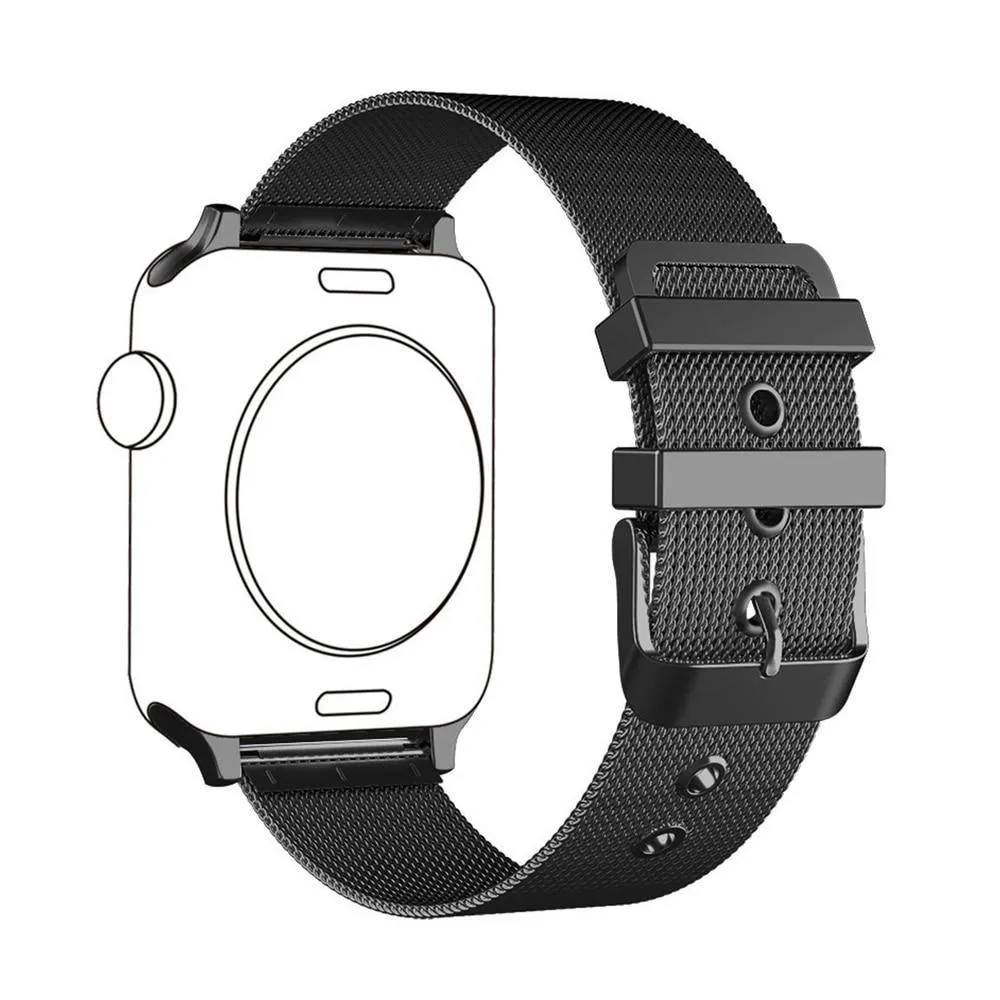 Milanese Stainless Steel Buckle Watch Band
