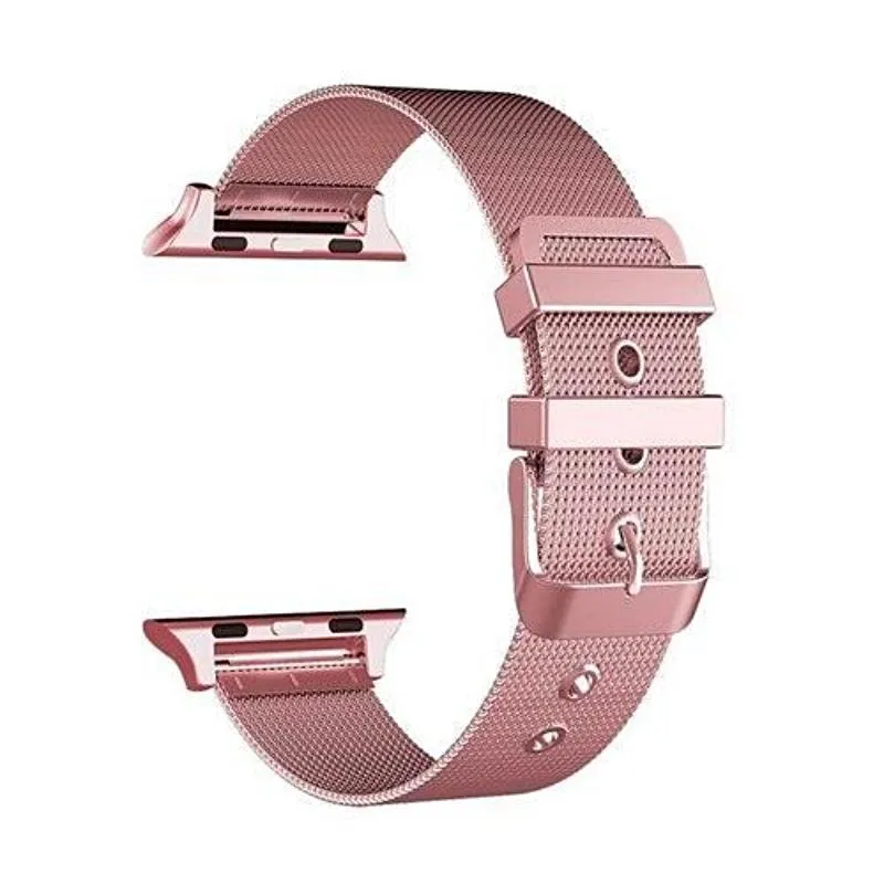 Milanese Stainless Steel Buckle Watch Band