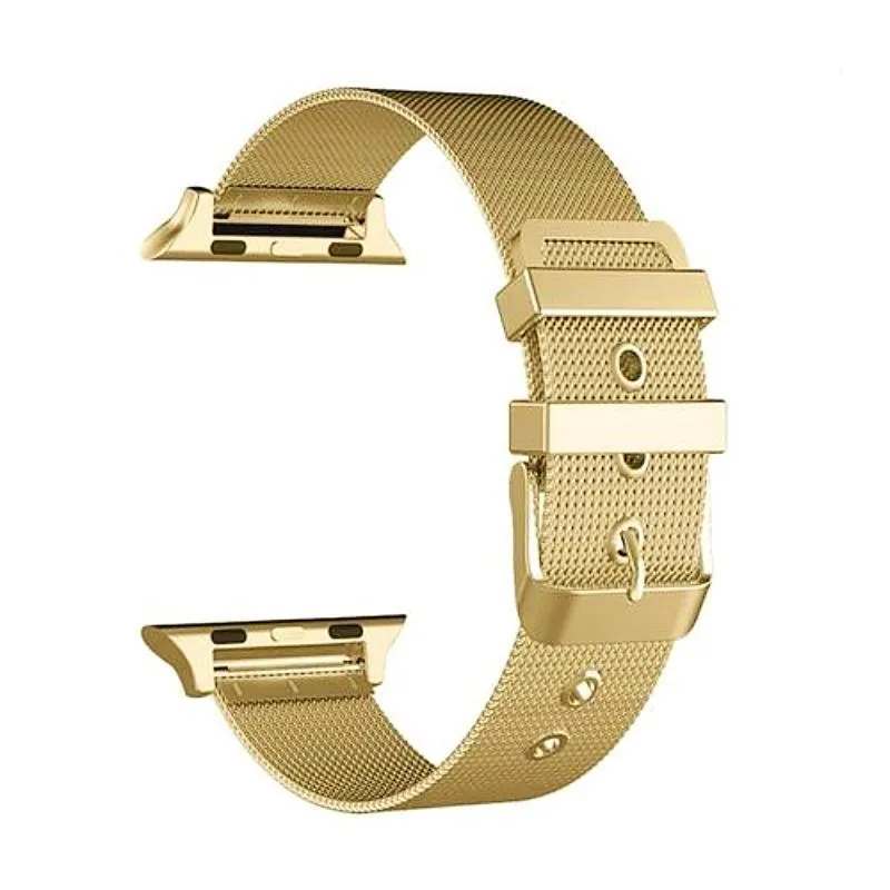 Milanese Stainless Steel Buckle Watch Band