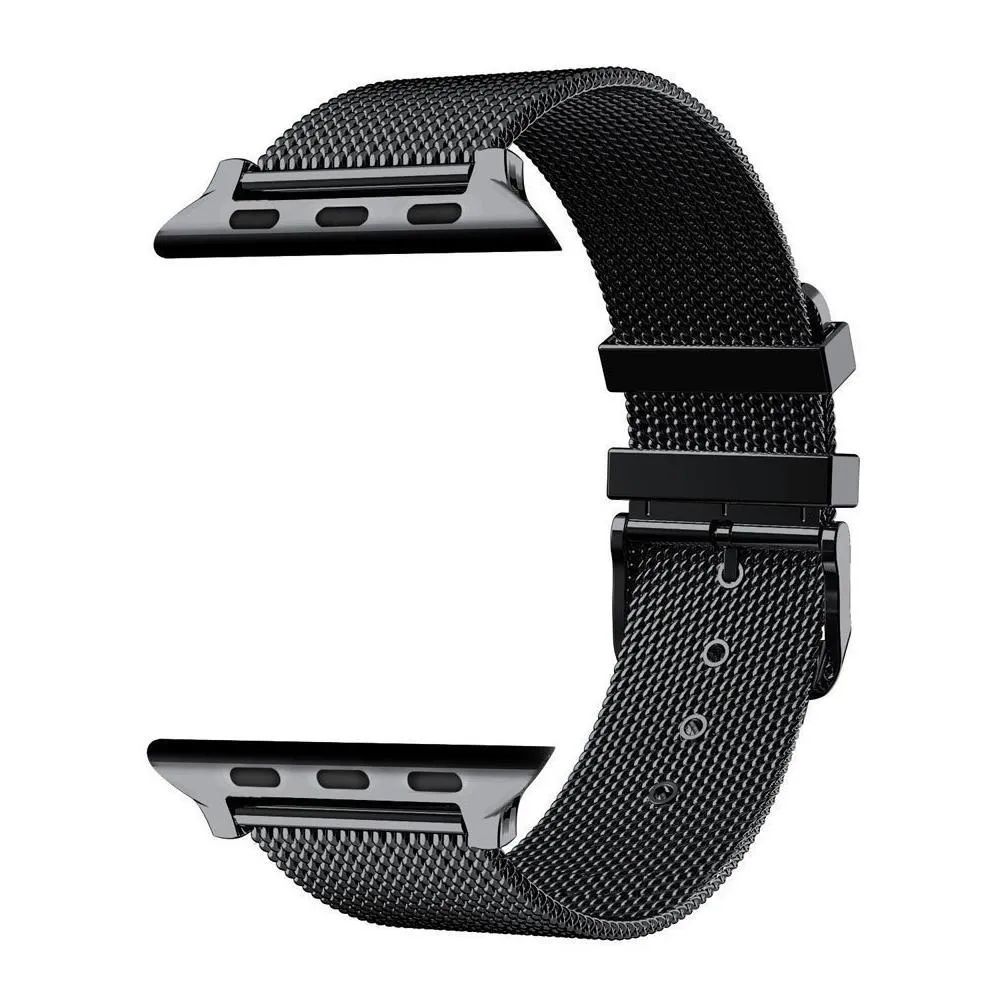 Milanese Stainless Steel Buckle Watch Band