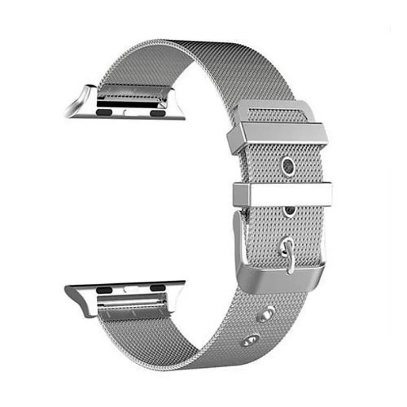 Milanese Stainless Steel Buckle Watch Band