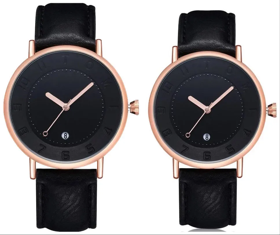 MIN X - Couple Minimalist Watch With Date