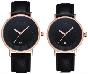 MIN X - Couple Minimalist Watch With Date