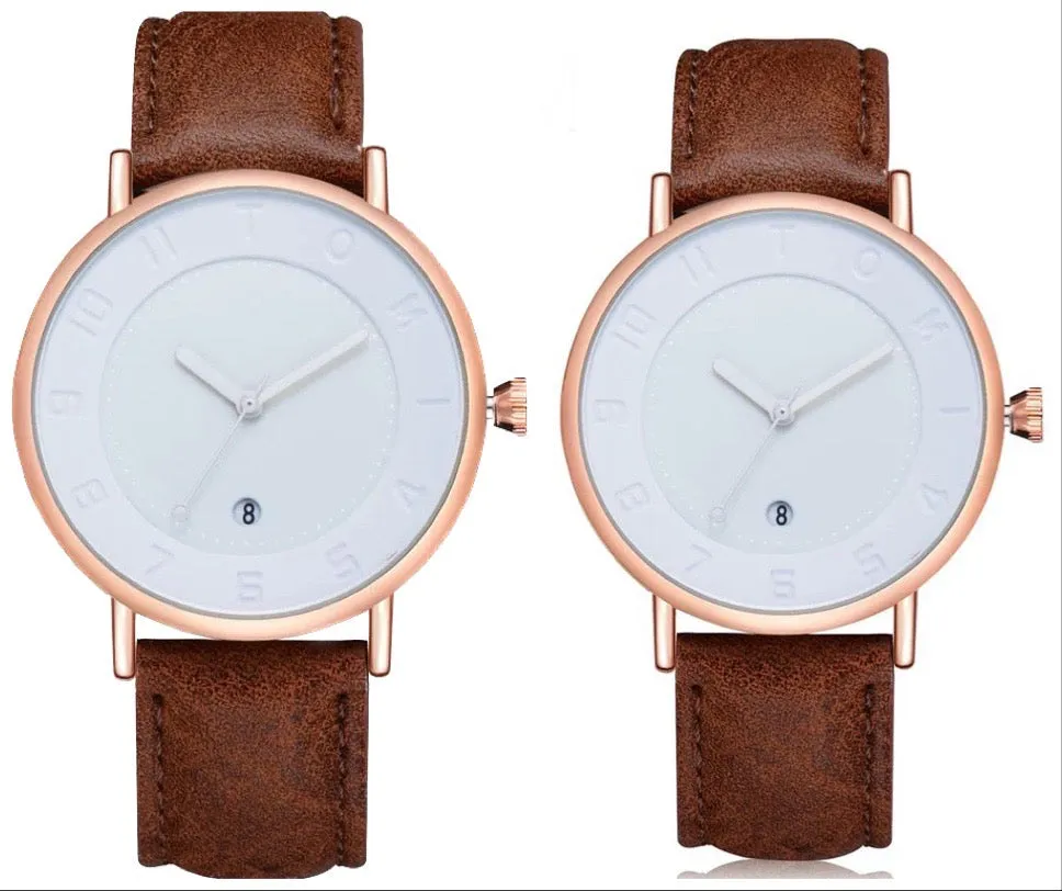 MIN X - Couple Minimalist Watch With Date