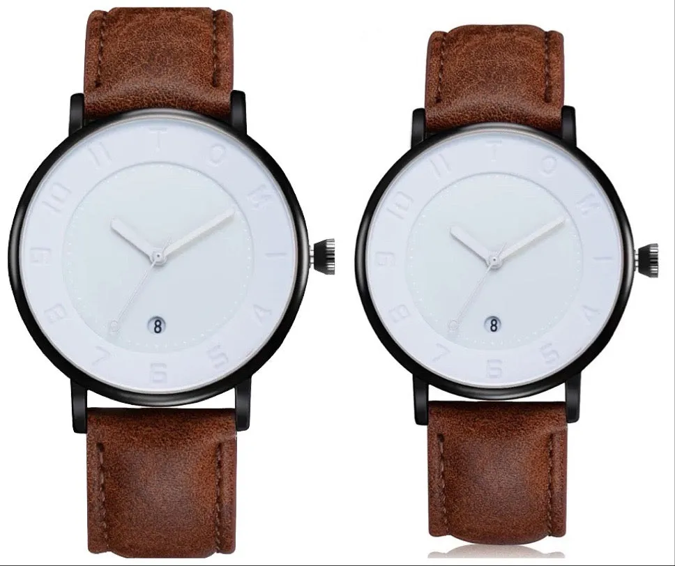 MIN X - Couple Minimalist Watch With Date