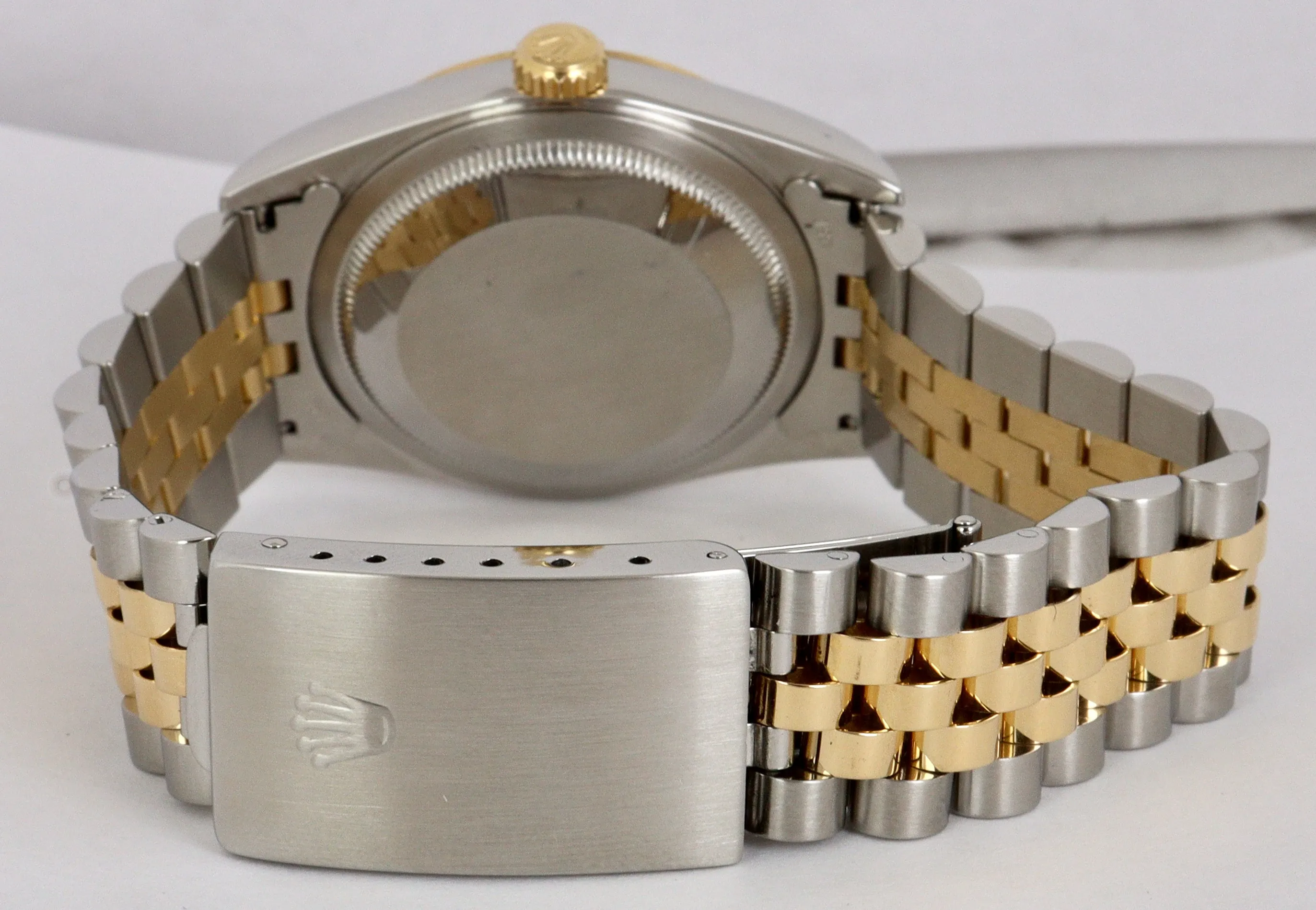 MINT 1996 DateJust 36 White Roman 16233 Two-Tone 18K Gold Steel 36mm Jubilee