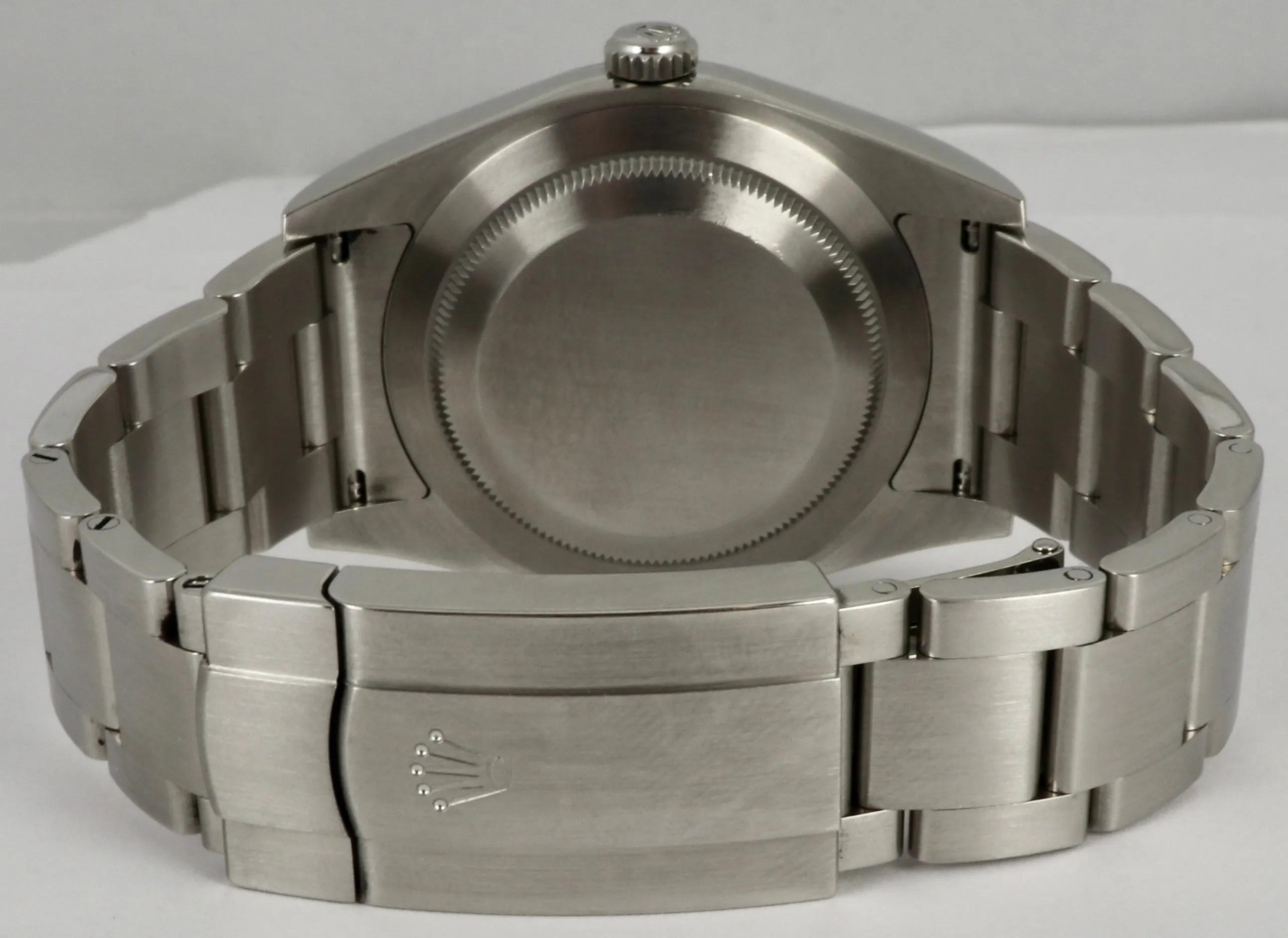 MINT 2019 Rolex Oyster Perpetual 39mm White Stainless Steel 114300 B P Watch