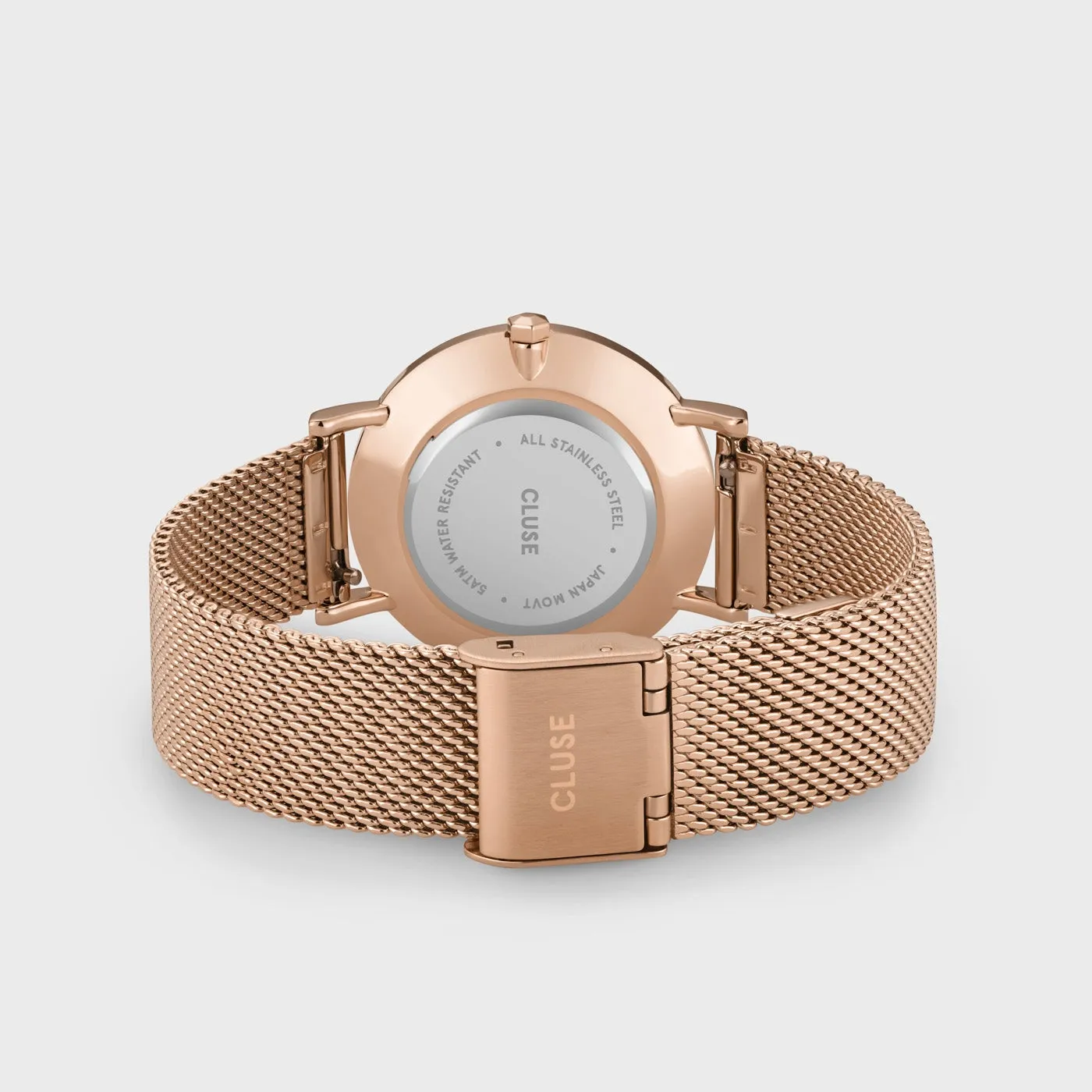 Minuit Mesh Crystals, Silver, Rose Gold Colour