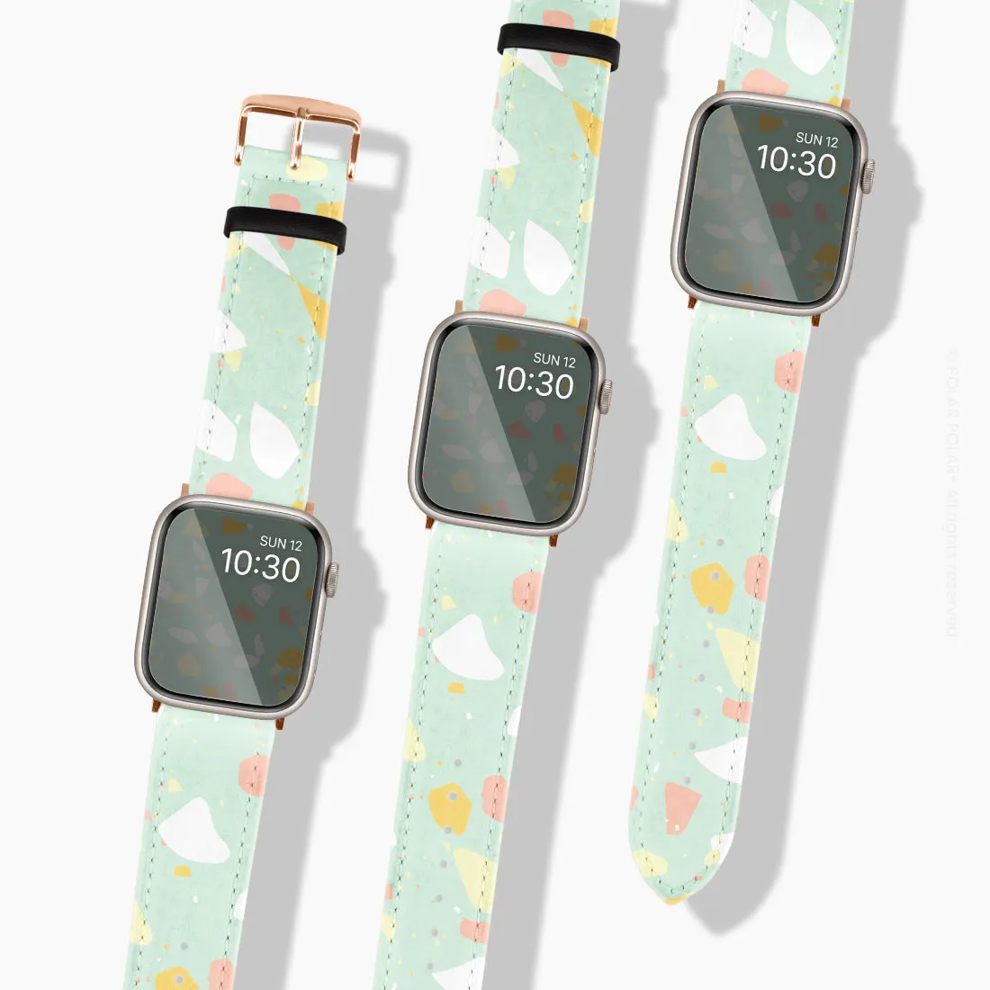 Mist Green Terrazzo - Apple Watch Band
