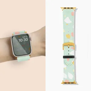 Mist Green Terrazzo - Apple Watch Band