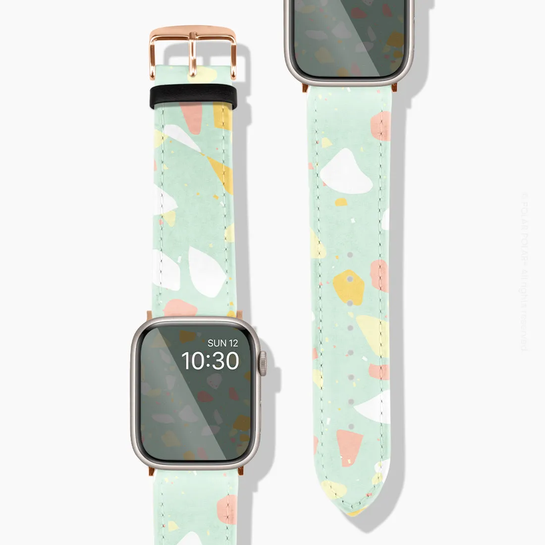 Mist Green Terrazzo - Apple Watch Band