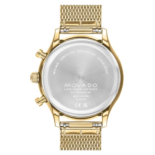 Movado HERITAGE Quartz Men's Watch 3650152