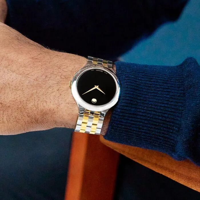 Movado Vetrui Quartz Men's Watch 0607416