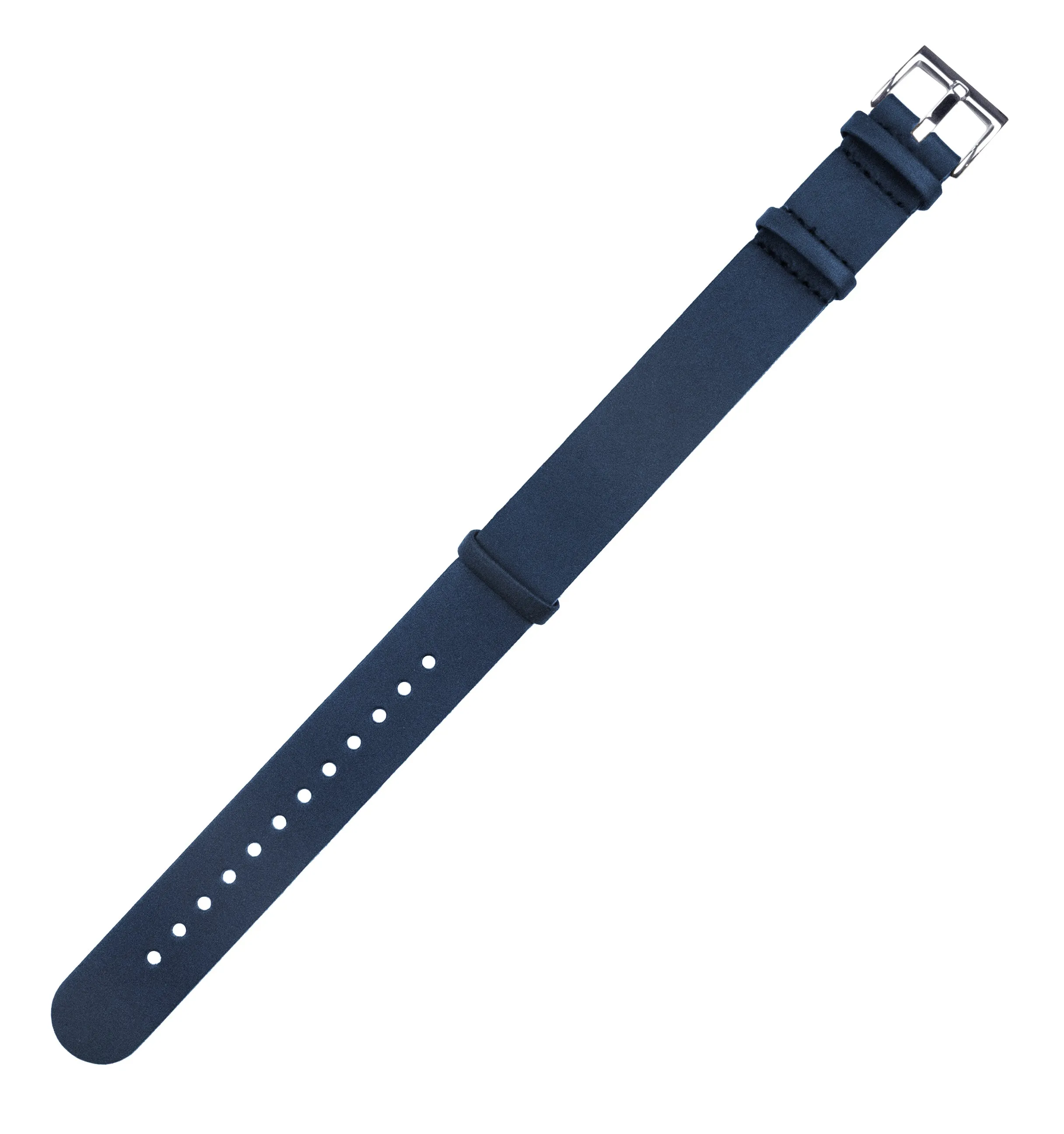 Navy Blue Leather NATO® style Watch Band (18mm, 20mm, 22mm, 24mm SALE )