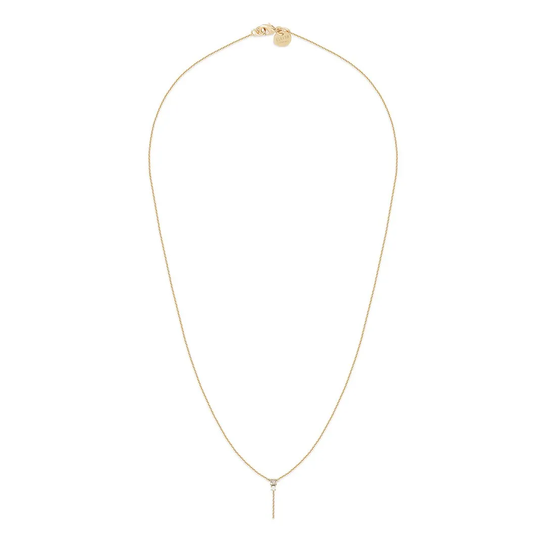 necklace Amants : chrysolite/pacific opal