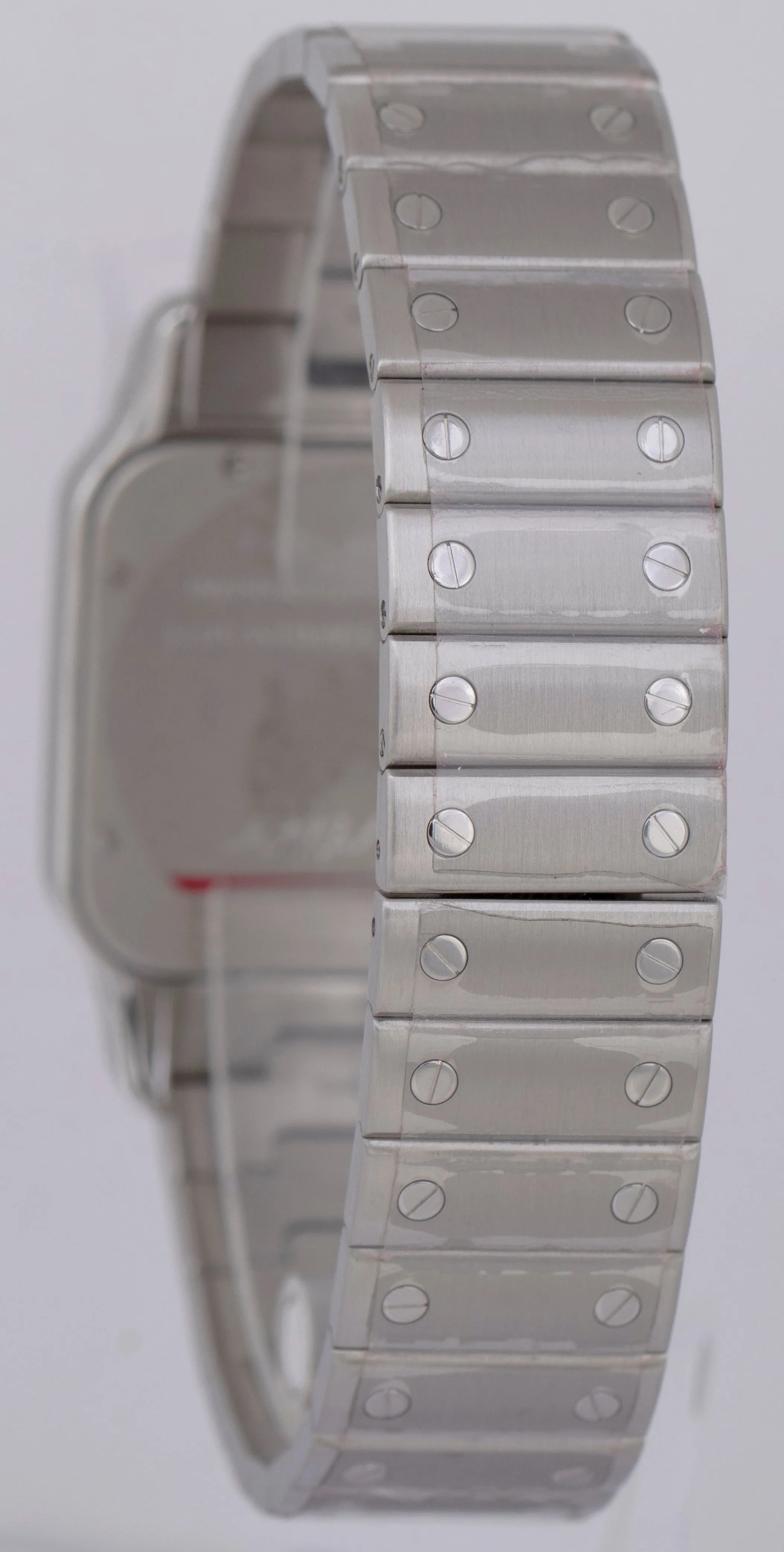 NOS STICKERED PAPERS Cartier Santos Galbee XL 2823 / W20098D6 32mm Watch BOX