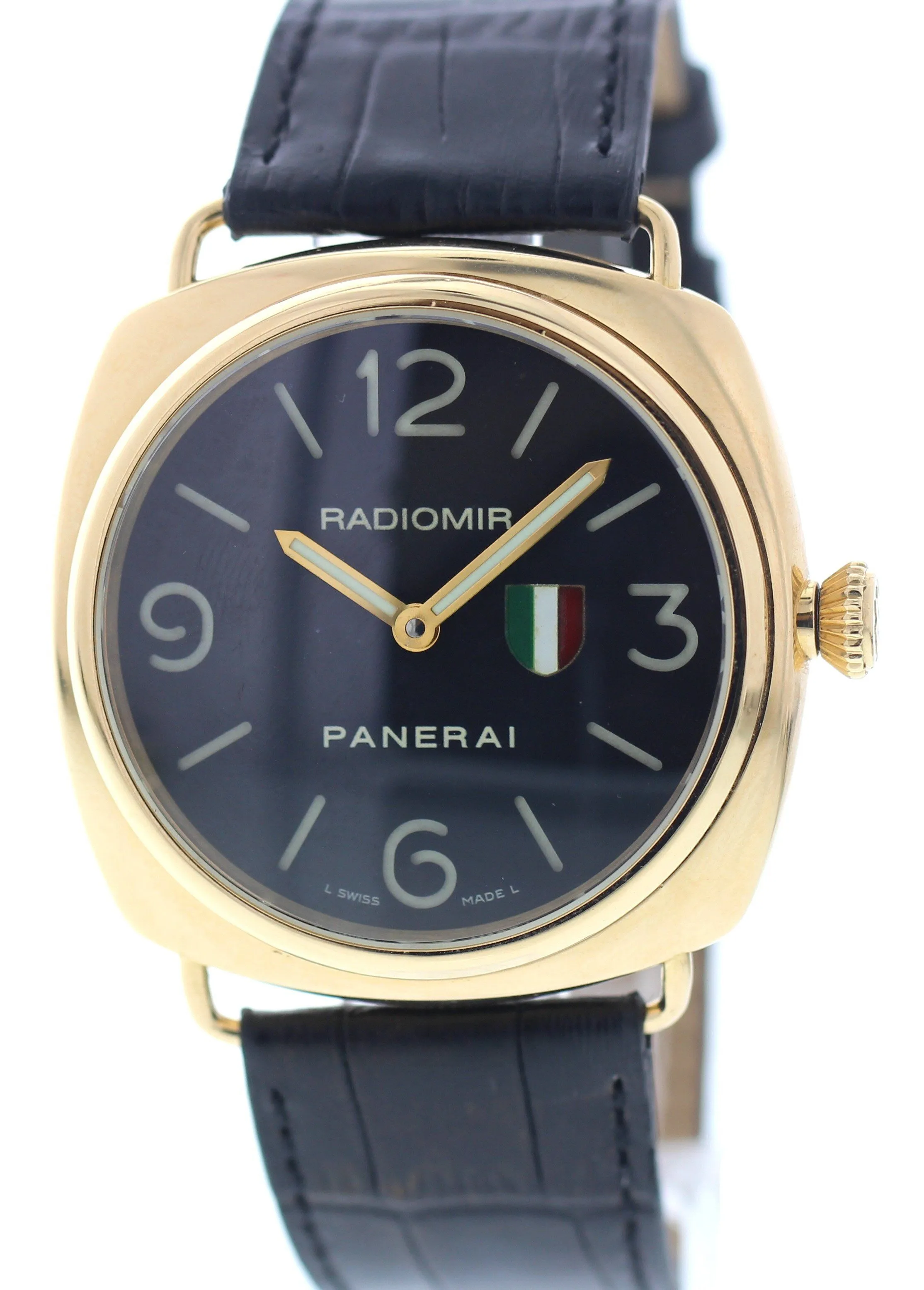Officine Panerai Radiomir Italy Flag PAM 231 / OP 6658 Rose Gold