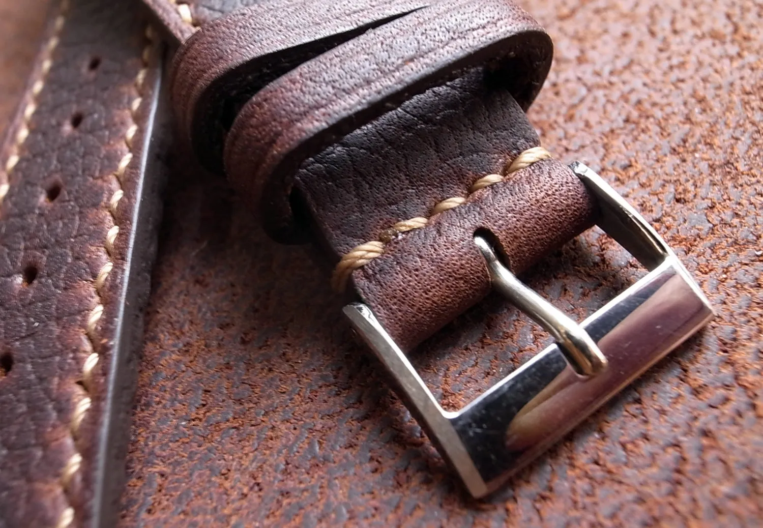 OILTAN BROWN RED WING BOOT CUSTOM MADE STRAP