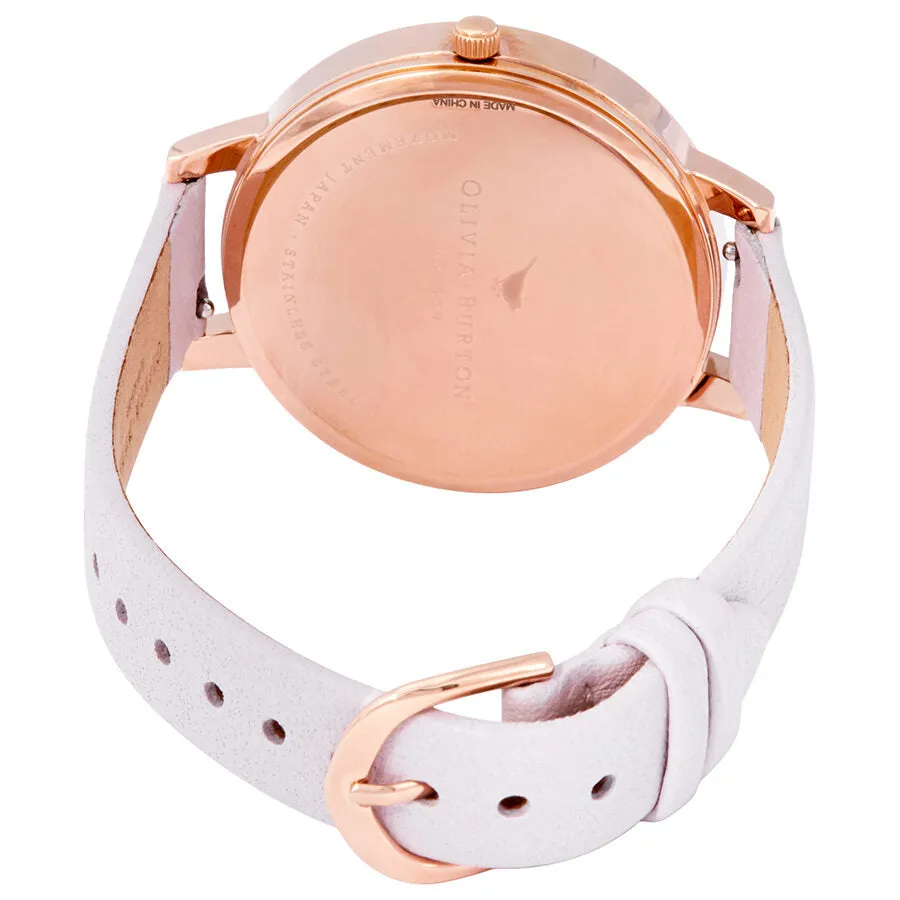 Olivia Burton Sunray Rose Gold Dial Ladies Watch OB16BD110