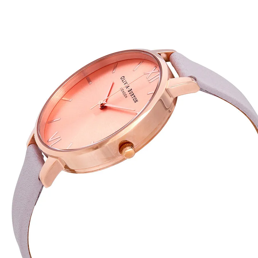 Olivia Burton Sunray Rose Gold Dial Ladies Watch OB16BD110