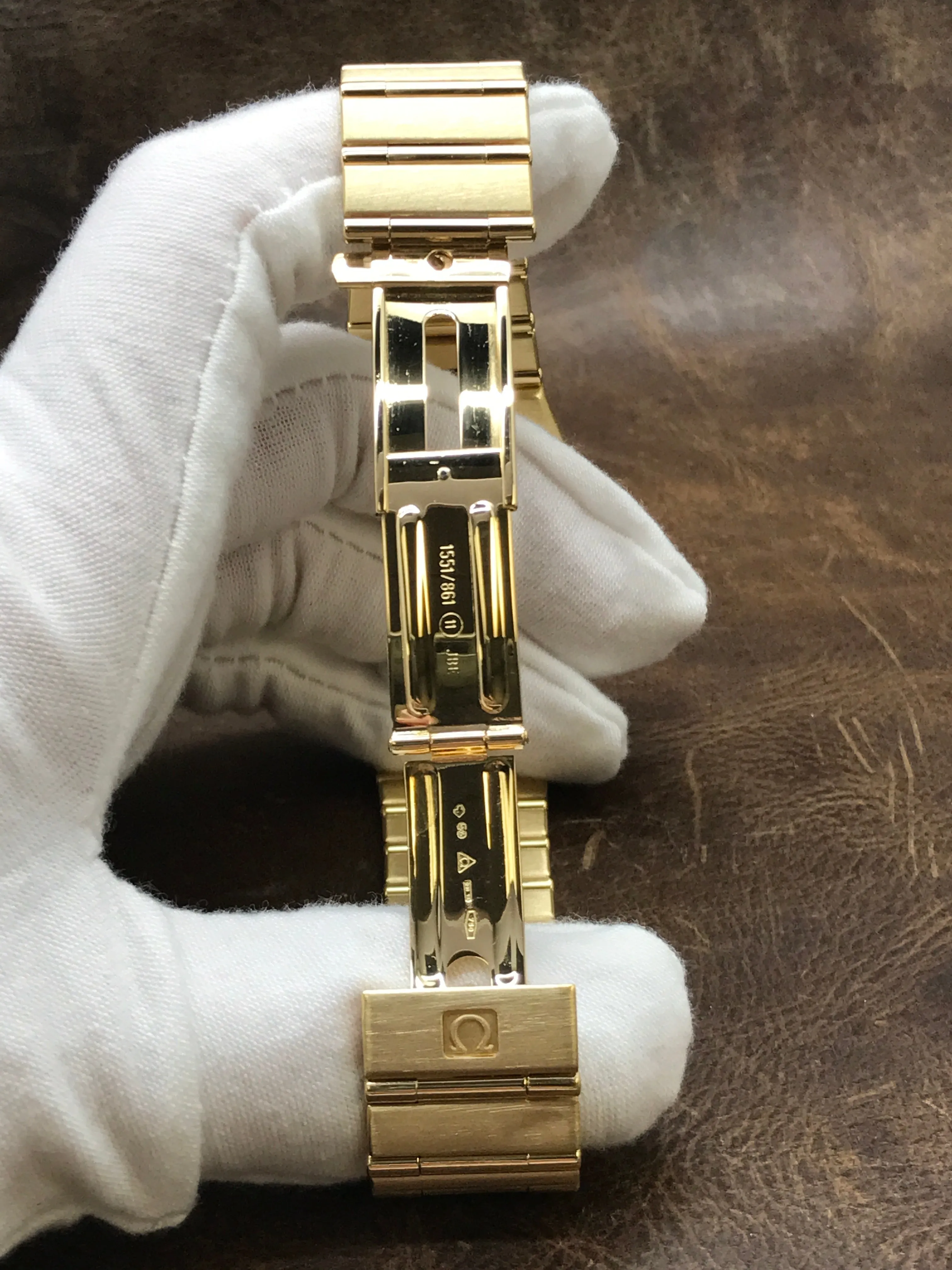 Omega Constellation 1102.10.00 Gold Dial Automatic Men's Watch