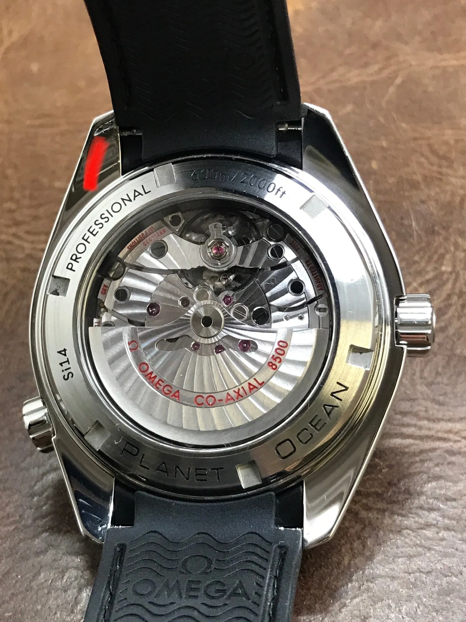 Omega Planet Ocean 600m 232.30.46.21.01.001 Black Dial Automatic Men's Watch