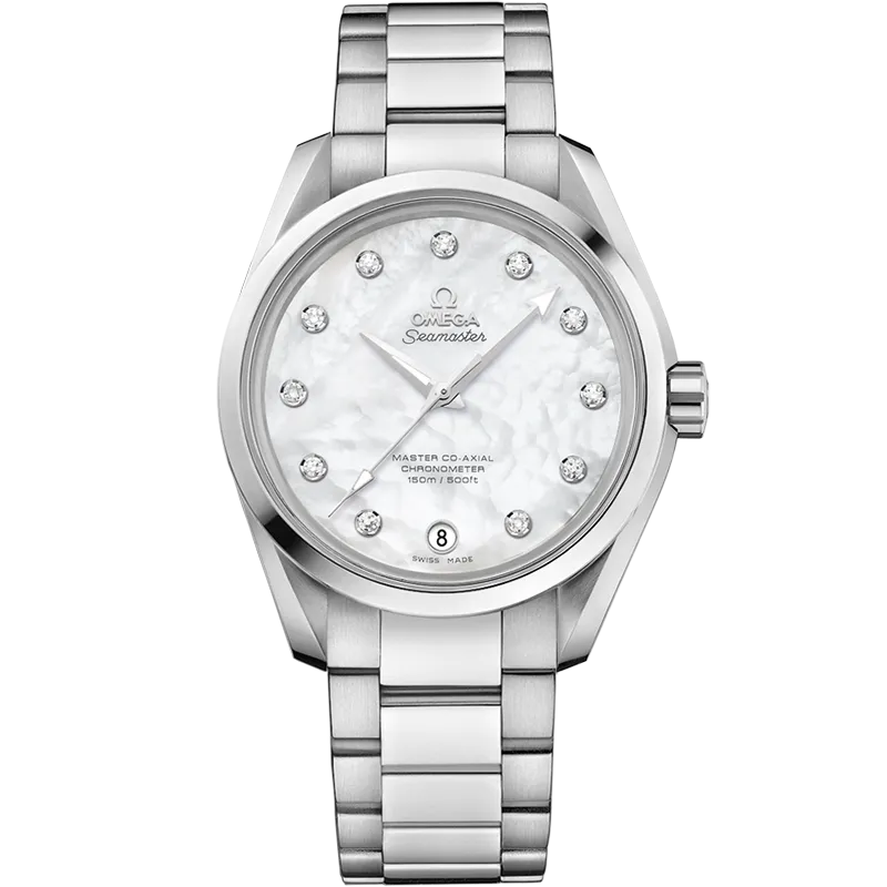 Omega Seamaster Aqua Terra 150M 38.5 mm, steel on steel