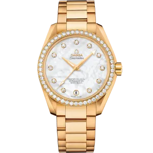 Omega Seamaster Aqua Terra 150M 38.5 mm, yellow gold on yellow gold