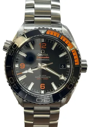 Omega Seamaster Planet Ocean 215.30.44.21.01.002 Black Dial Automatic Men's Watch