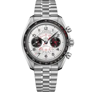 Omega Speedmaster Chronoscope 43 mm, steel on steel