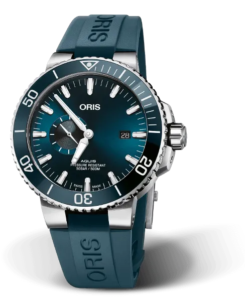 ORIS Aquis Small Second, Date, 43.50mm