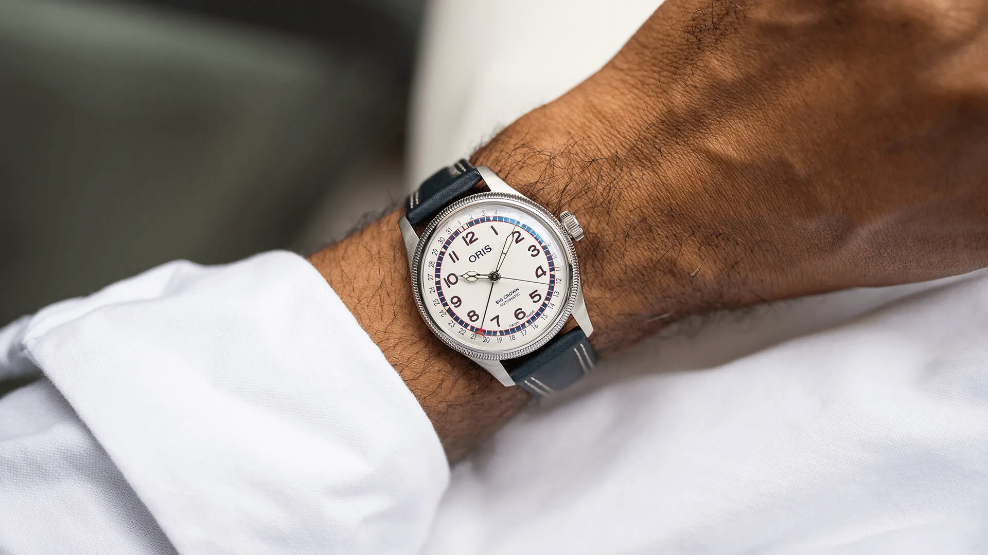 Oris Big Crown Hank Aaron Limited Edition Men's Watch 01 754 7785 4081-Set