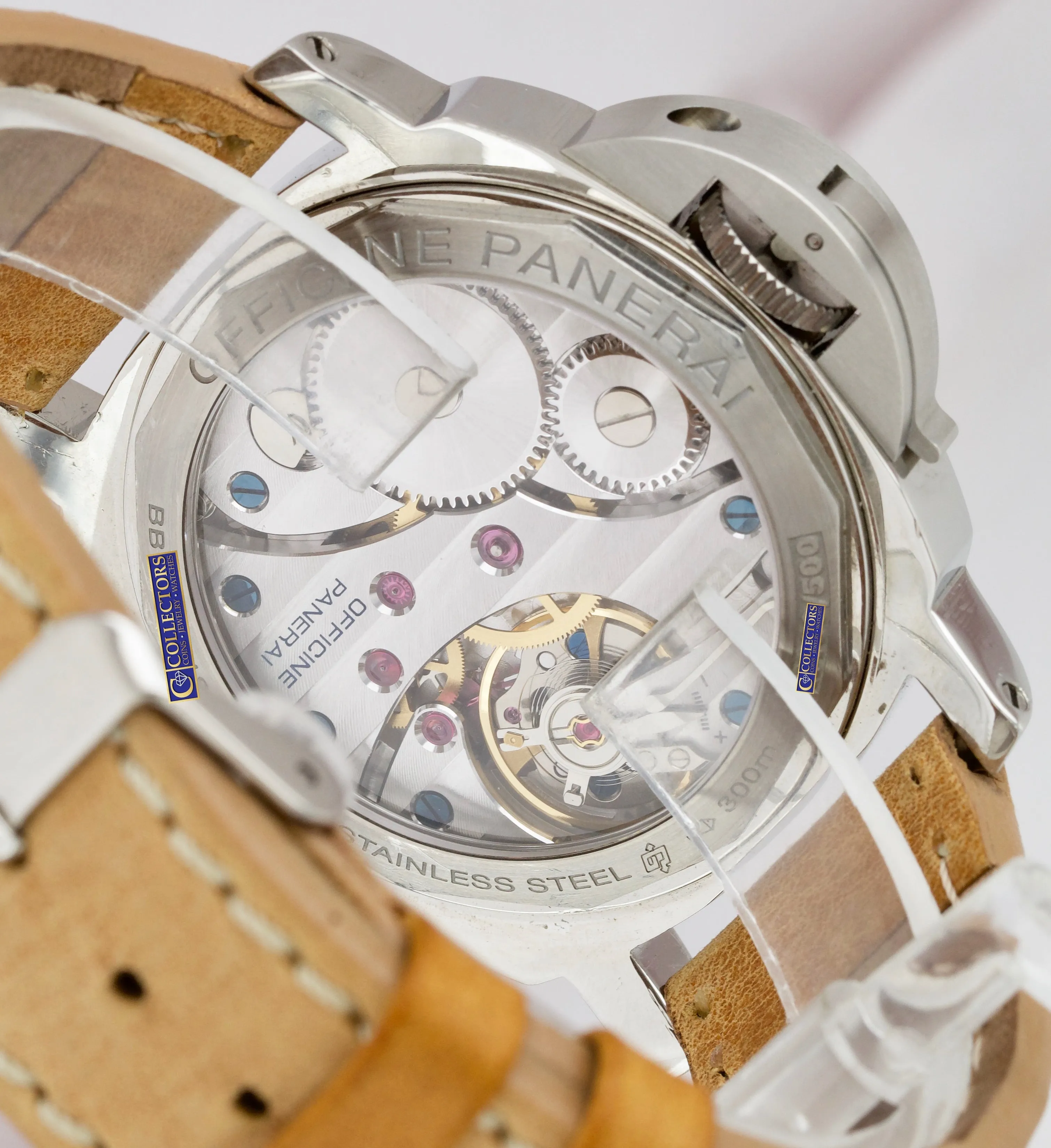 Panerai PAM 114 I Luminor Base White Stainless Mechanical 44mm Watch PAM00114