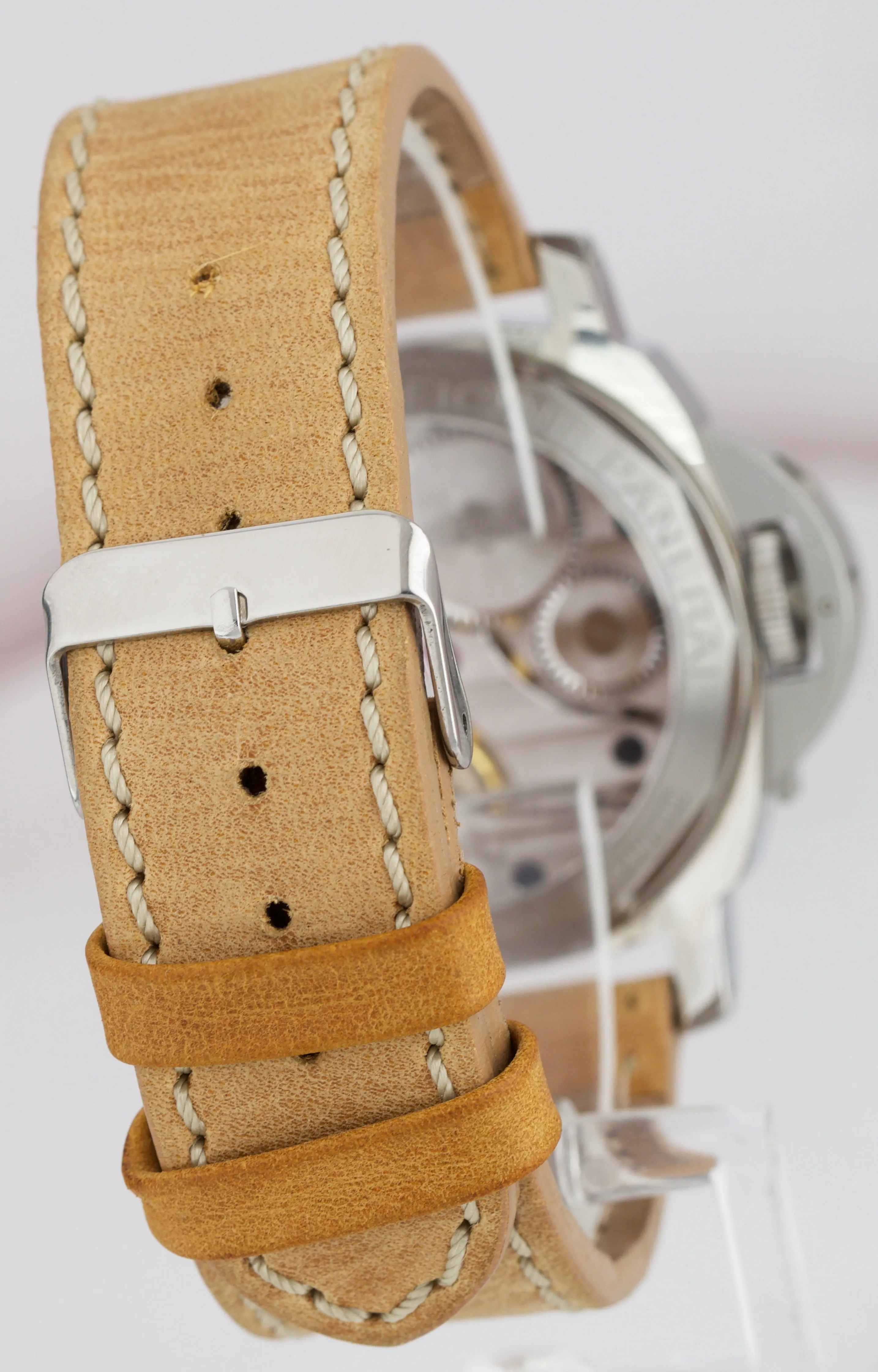 Panerai PAM 114 I Luminor Base White Stainless Mechanical 44mm Watch PAM00114